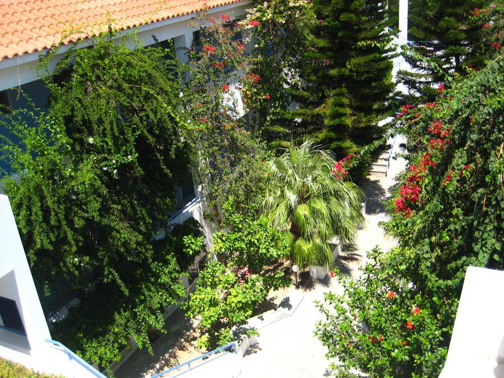 Zefiros Beach Hotel Mykali Exterior photo
